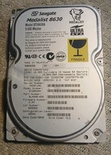 SEAGATE ST38630A MEDALIST 8630 3.5 8.6GB IDE ULTRA ATA HARD DRIVE picture
