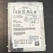 Hitachi 500GB 7200RPM 2.5” SATA LapTop  hard drive HTS727550A9E364 Tested picture