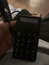 Kensington Laptop Keypad Calculator K72274 USB Wired Keyboard M01007 picture