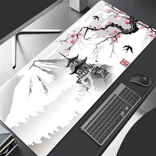 Mouse Pad Gaming Sakura Japanese Cherry Blossom XL Home New HD Mousepad XXL Keyb picture