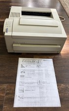 Vintage HP Laser Jet 4L Printer 1994 Complete with Power/Data Cords And Ink picture