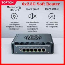 6x2.5G Firewall Router Intel i7 1365U 1265U i5 1245U i3 1215U i226-V Mini PC DR5 picture