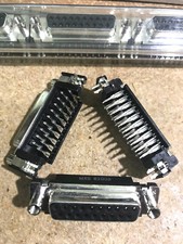 DSUB DB 19 Female Connector  Right Angle Q=1 NeXT Apple Computer ATARI DIY rare picture