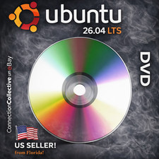 Ubuntu 26.04 LTS LATEST EDITION LINUX Install DVD Just Released 04/26 US SHIP picture