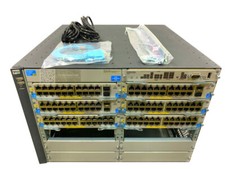 J9532A I LOADED HP E5412-92G-PoE+/2XG-SFP+ v2 zl Switch Chassis + J9536A picture