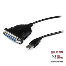 StarTech / 2m USB to DB25 Parallel Printer Adapter 6ft USB to Parallel (DB25) picture