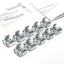 nVent SCHROFF Grounding Earthing Cage Nuts for 19