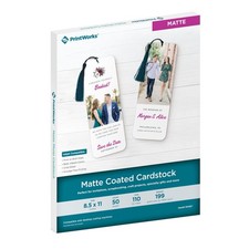 White Matte Cardstock 8.5