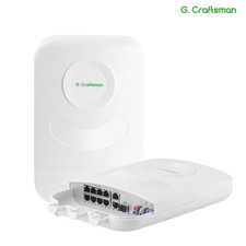 G.Craftsman 8-Port Outdoor POE Switch Waterproof 2 Gigabit SFP Uplink 250m picture