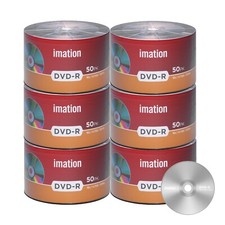 300 Pack Imation DVD-R 16X 4.7GB/120Min Branded Logo Blank Media Recordable Disc picture