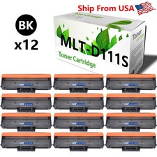 12-Pack 111S D111S Toner Cartridge MLT-D111S used for M2071 M2078 Printer picture