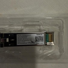 3HE04823AAAA01 NOKIA NEW FACTORY SEAL SFP+ 10GE LR-LC ROHS6/6 0/70C TRANSCEIVER picture
