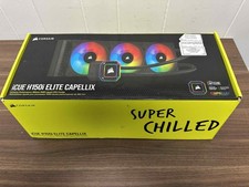 Corsair iCUE H150I Elite Capellix Liquid CPU Cooler RGB Pump Fans 360MM For 1737 picture