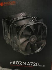 ID-COOLING FROZN A720 BLACK CPU Fan Heatsink Dual 140mm *NEW Open Box picture