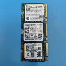 (LOT OF 3) *MIXED BRANDS* 256GB SSD M.2 NVMe 1.18