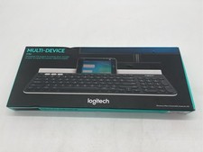 Logitech K780 Multi-Device Wireless Keyboard w/Built-In Cradle - Speckles/Black picture