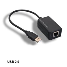 [10X] USB 2.0 Type A to RJ45 Ethernet Connector 10/100Mbps Fast Internet Port picture