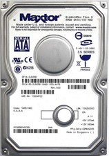 80gb sata/150 hdd diamondmax plus 9, 6y080m042725l (k,g,b,a) fy42a picture