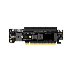PHDK PH4235 PCIe 5.0 Quad M.2 NVMe RAID Card x8x4x4 Bifurcation VROC picture