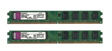 KINGSTON 4GB 2x2GB DDR2 PC2-6400 800MHz KVR800D2N5K2/4G 99U5429-015.A00LF  picture