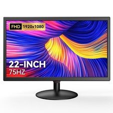 Security Camera Monitor 22-inch 1920x1080 HD Video CCTV Screen HDMI VGA AV BNC picture