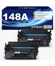 INK E-SALE 148A/W1480A Black Toner 2-Pack w/ Chip Compatible for HP Pro picture