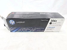 HP 206X High Yield Black LaserJet Toner Cartridge Genuine OEM - New Open Box picture