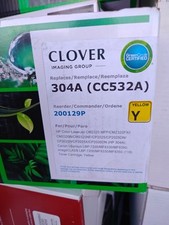  Fits HP CC532A 304A Toner Print Cartridge LaserJet CP2025 CM2320 Replacement  picture