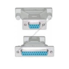 RS232 Serial Loopback Tester Adapter DB25~DB9pin Female~F port Loop Back $SHdisc picture