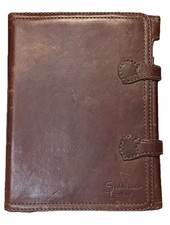 Saddleback Leather iPad cover case rustic distressed 8” X 10” approximate picture