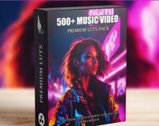 LUTs for Filmmakers 500 + Elevate Your Music Videos picture