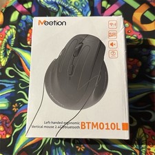 Meetion BTM010L Vertical Left Handed Mouse Wireless Ergonomic picture