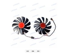 Graphics Card Cooling Fan CF1010U12S For XFX RX580 590 588 584 Black Wolf picture