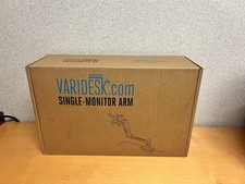 VARIDESK Single Monitor Arm OEM Complete New in Box sealed picture
