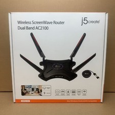 J5 Create - Wireless ScreenWave Router Dual Band AC2100 - HDMI/VGR - JWR2100 picture