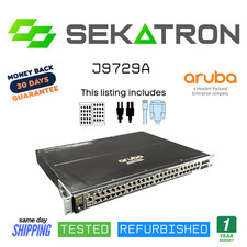 ♻️ HP Aruba J9729A 2920-48G 48-Port Gigabit Managed Switch with 4 Dual-Port ⚡ picture