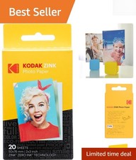 Kodak 2x3  ZINK Photo Paper - 20 Sheets for All Your Printing Needs picture