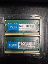 Crucial 32GB Kit (2x16GB) DDR4-3200 PC4-25600 SODIMM Laptop RAM CT16G4SFRA32A picture