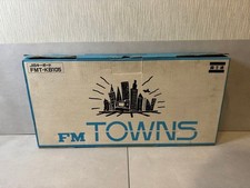 Fujitsu FM TOWNS FMT-KB105 JIS Keyboard Vintage Retro PC Japan w/ Original Box picture