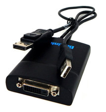 Bizlink Display-Port to DVI Adapter KS10064-A3X DVI-to-DP-USB Cable (Brand New) picture