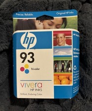 (3pcs) Genuine HP C9361WN #93 Tri-Color Ink Cartridge Sealed Box picture