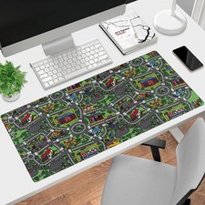1pc Vintage Nostalgic Urban Design Large Mouse Pad - Super Smooth Surface, Non picture