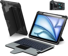 Nillkin iPad Air 11 inch (M2 2024) Case with Detachable Keyboard, iPad Pro 11... picture