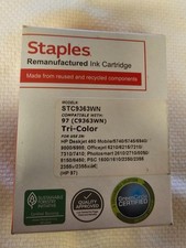 HP 97  Jan 2024 packed Tri color ink cartridge Staples picture