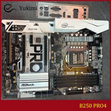 FOR ASROCK B250 PRO4 LGA 1151 DDR4*4 64GB HDMI DVI-D D-Sub ATX Motherboard Test picture