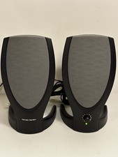 Harman Kardon (Rev A00) 2.0 System Wired Computer Speakers w/ AC Power Supply  picture
