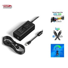 45W USB C Type C Chromebook Charger Laptop Fast Charging Power Adapter, Widel... picture