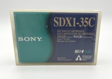 NEW SEALED GENUINE OEM Sony SDX1-35C AIT-1 Data Tape Cartridge 35GB/91GB FS picture