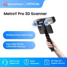 Revopoint MetroY PRO 3D Laser Scanner For 3D Print 34Line Wireless Handheld Scan picture