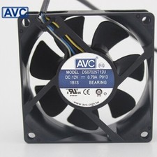 AVC DS07025T12U 70MM 7025 DC 12V 0.7A 4 -PIN PWM CPU PC Case Cooling Fan picture